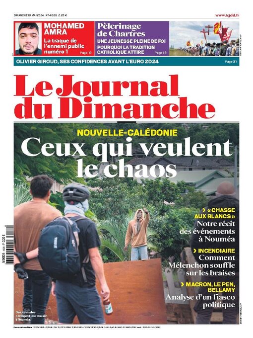Title details for Le Journal du dimanche by Lagardere Media News - Available
